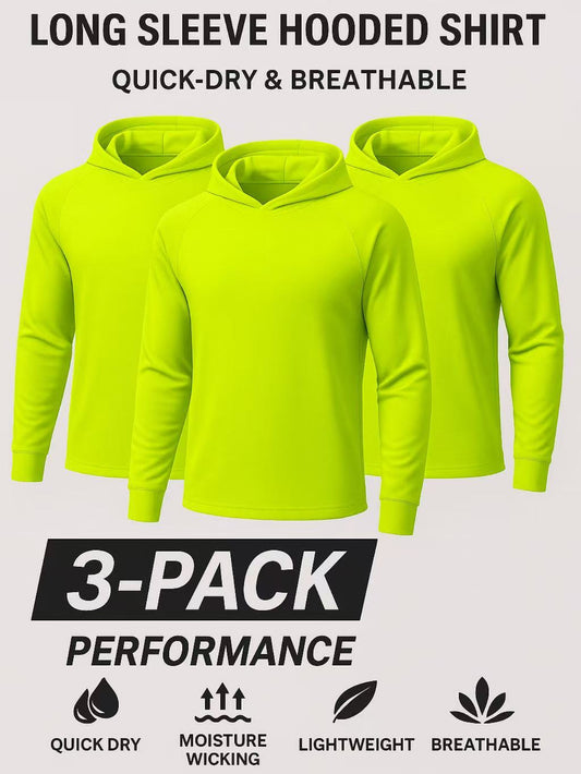 Hi Vis Safety Green Hoodies
