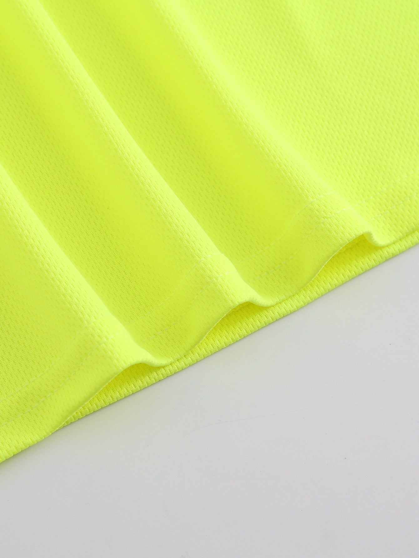 Hi-Vis Safety Yellow Long Sleeve Work Shirt-Fast Shipping from Los Angeles