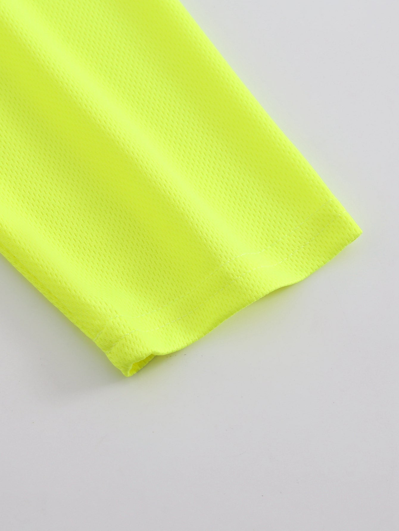 Hi-Vis Safety Yellow Long Sleeve Work Shirt-Fast Shipping from Los Angeles