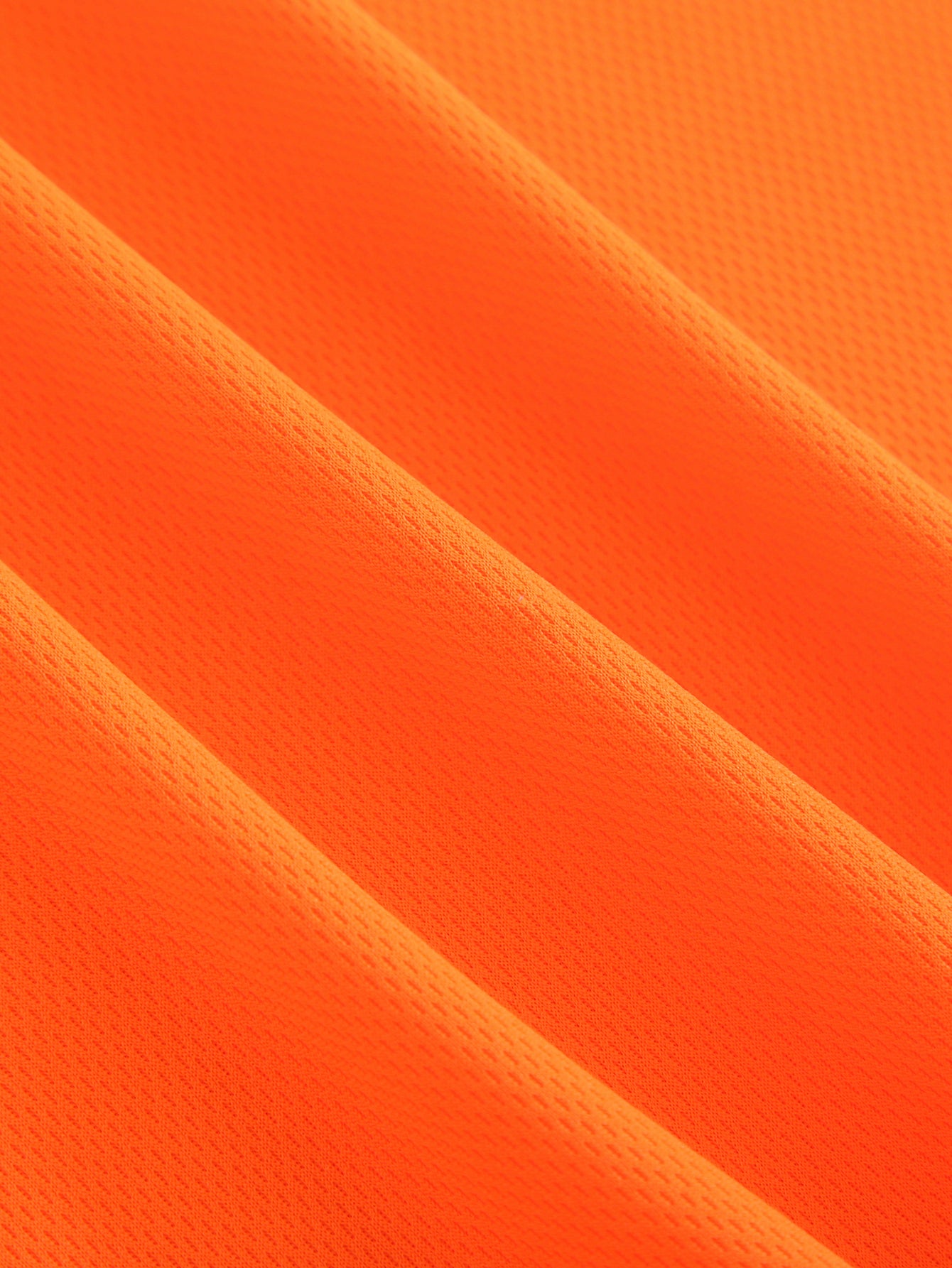 Hi-Vis Safety Orange Long Sleeve Work Shirt-Fast Shipping from Los Angeles