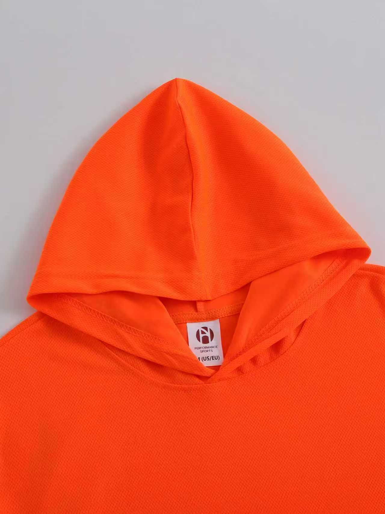 Hi Vis Safety Orange hoodies